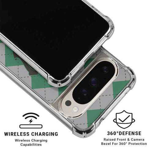 Wizarding World Harry Potter Slytherin Crest Pixel 9/9 Pro Clear Case